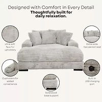 Cuddler Chaise Lounge