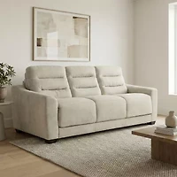 Stearns & Foster® Luca 83" Queen Sleeper Sofa with 8" Pocket Coil Mattress
