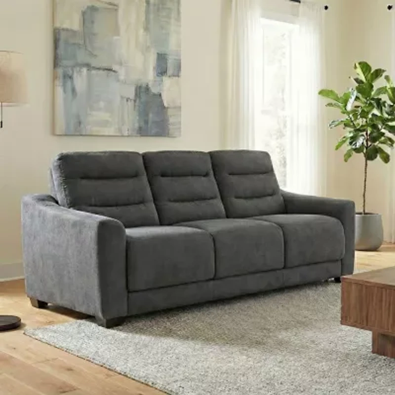 Stearns & Foster® Luca 83" Queen Sleeper Sofa with 8" Pocket Coil Mattress