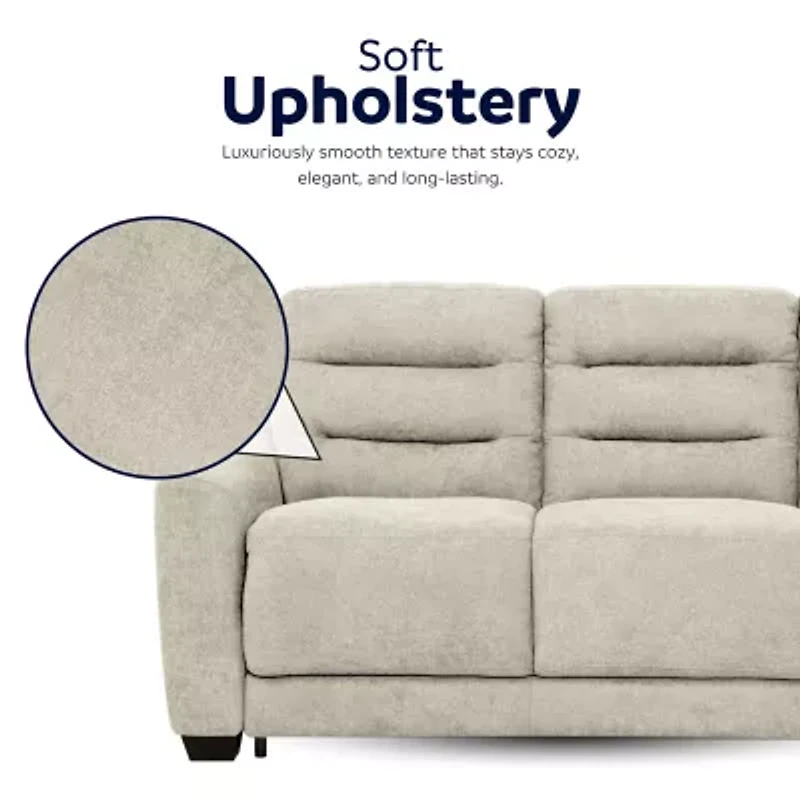 Stearns & Foster® Luca 83" Queen Sleeper Sofa with 8" Pocket Coil Mattress