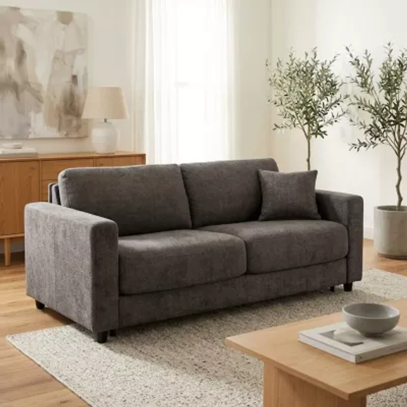 Stearns & Foster Atillio 80" Queen Sleeper Sofa with Memory Foam