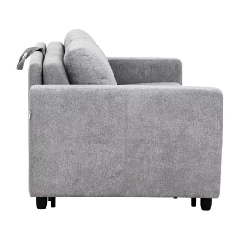 Stearns & Foster Atillio 80" Queen Sleeper Sofa with Memory Foam