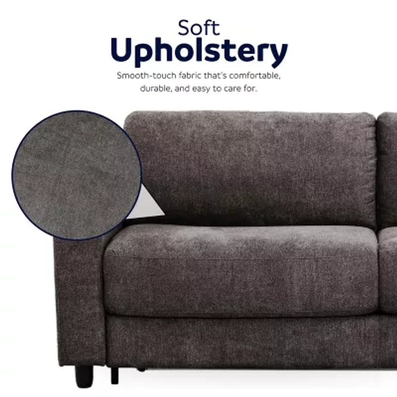 Stearns & Foster Atillio 80" Queen Sleeper Sofa with Memory Foam