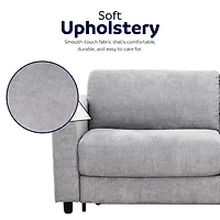 Stearns & Foster Atillio 80" Queen Sleeper Sofa with Memory Foam