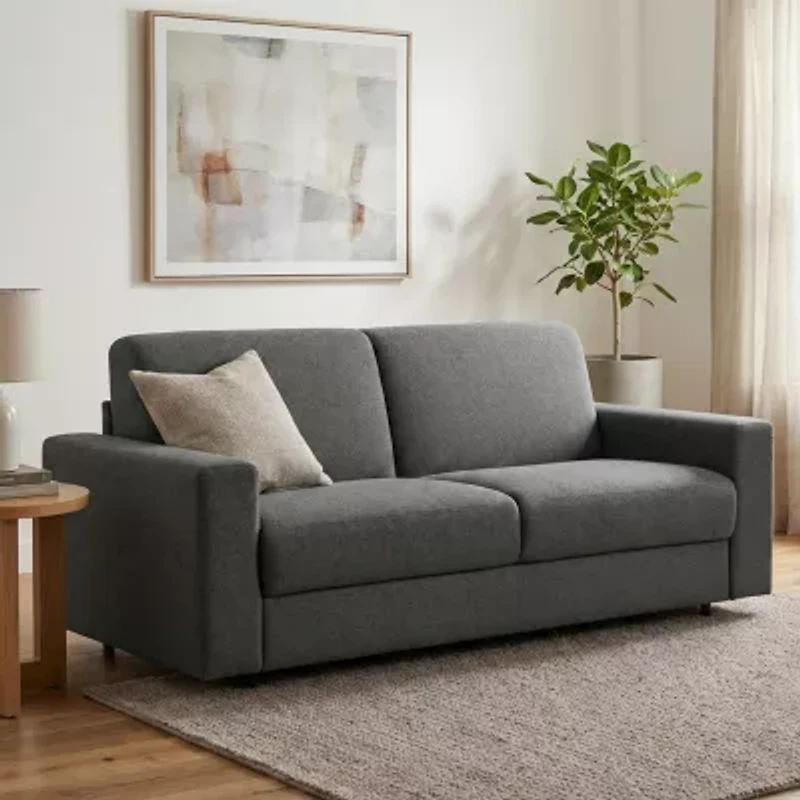 Stearns & Foster® Giotto 78" Full Sleeper Sofa with Memory Foam Mattress