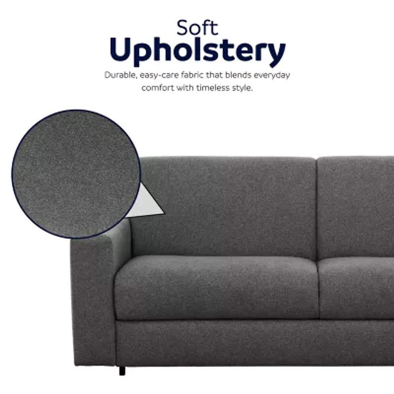 Stearns & Foster® Giotto 78" Full Sleeper Sofa with Memory Foam Mattress