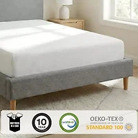 Primo Divine 8" Medium/Firm Gel Memory Foam Tight Top - Mattress a Box