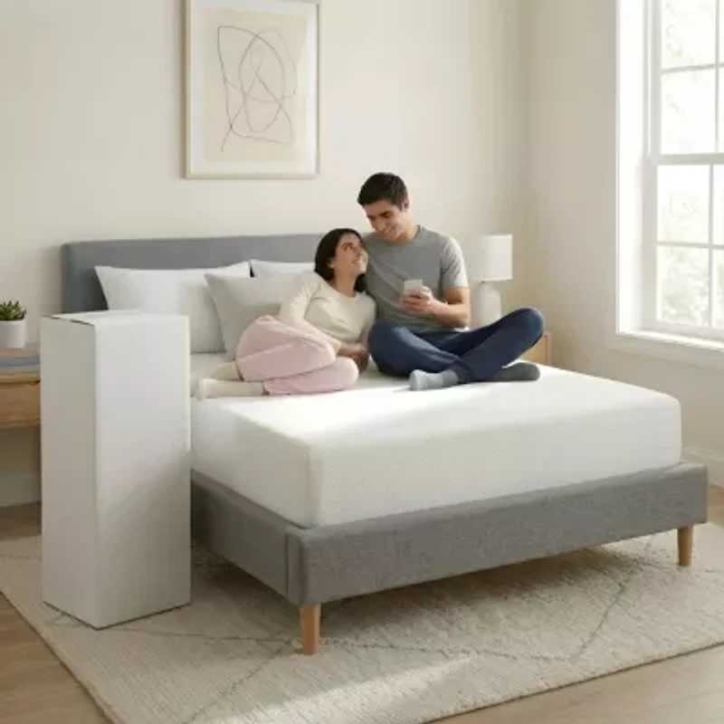 Primo Divine 8" Medium/Firm Gel Memory Foam Tight Top - Mattress a Box
