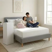 Primo Divine 8" Medium/Firm Gel Memory Foam Tight Top - Mattress a Box