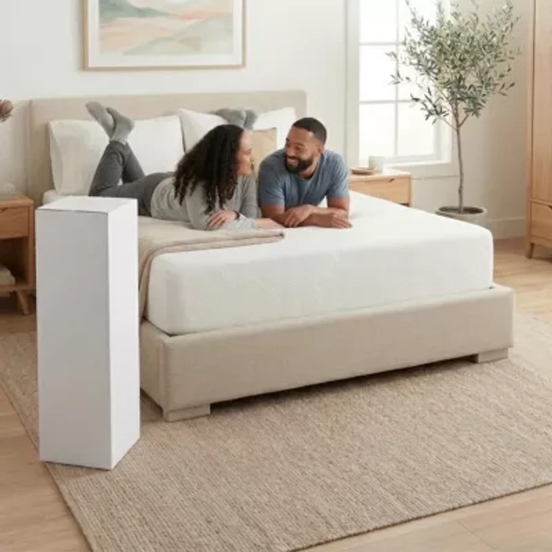 Primo Divine Super 10" Medium Gel Memory Foam Tight Top - Mattress a Box
