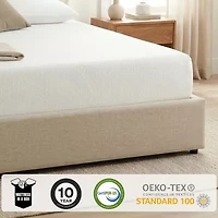 Primo Divine Super 10" Medium Gel Memory Foam Tight Top - Mattress a Box