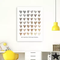 18X24 We Rise By Lifting Others Canvas Wall Art