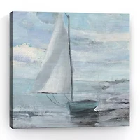 Lumaprints Silver Sail Giclee Canvas Art