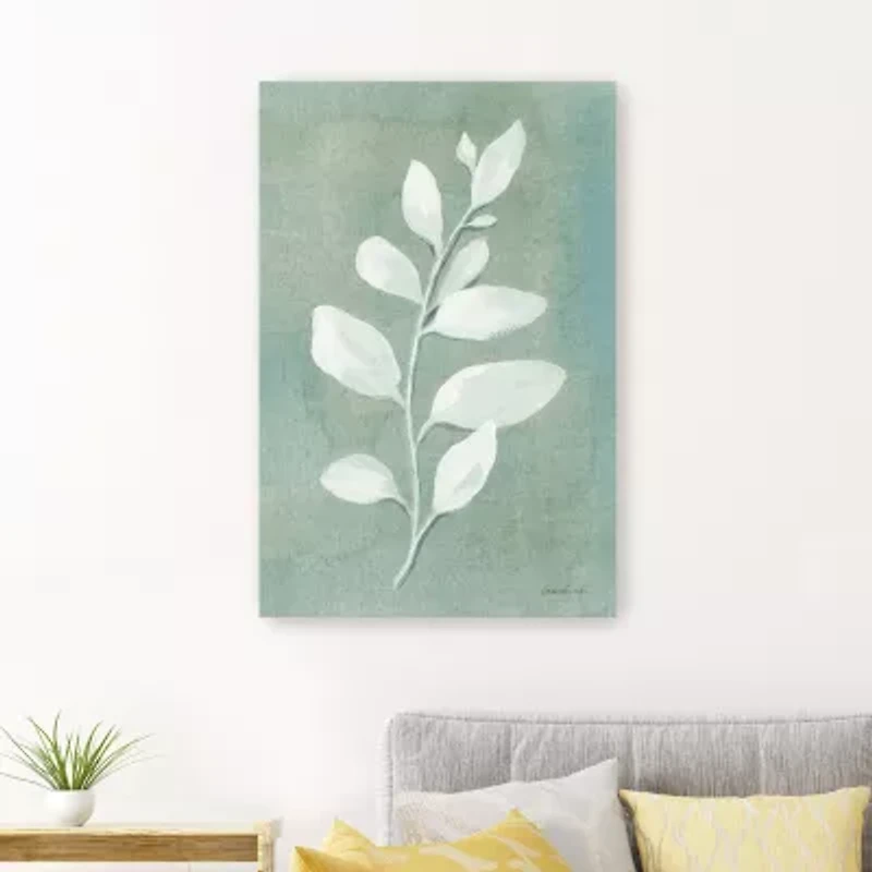 Lumaprints Sage Leaves I Giclee Canvas Art