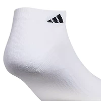adidas Mens Multi-Pack 6 Pair Big and Tall Low Cut Socks