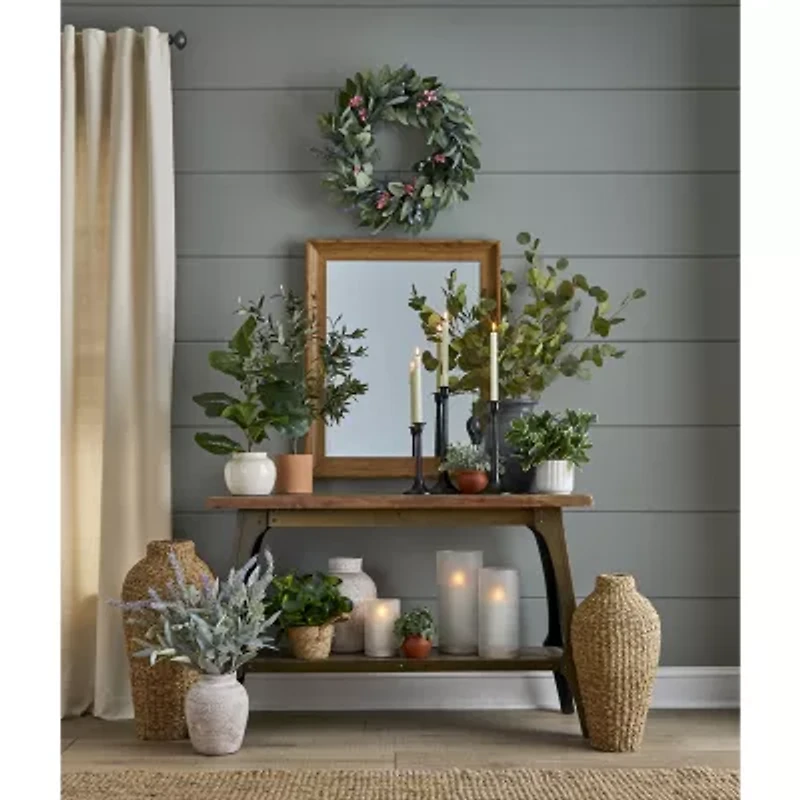 Set of 2 Linden Street 24" Eucalyptus Dollar Vase Filler