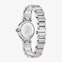 Citizen Dress/Classic Womens Diamond Accent Silver Tone Stainless Steel Bracelet Watch Em1060-52n