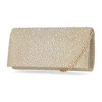 Gunne Sax by Jessica McClintock Chloe Scattered Stones Clutch Evening Bag