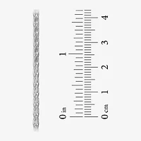 Made in Italy Sterling Silver Spiga Chain Bracelet