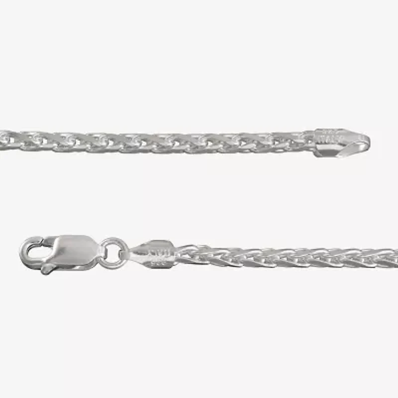 Made in Italy Sterling Silver Spiga Chain Bracelet