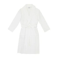 Linum Home Textiles Waffle Weave Unisex Adult Long Sleeve Length Robe