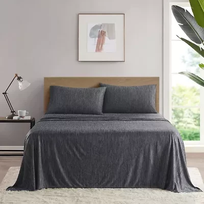 Intelligent Design Comfort Cool Knit Wrinkle Resistant Sheet Set