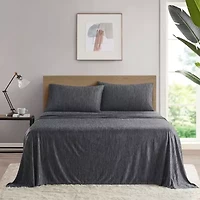 Intelligent Design Comfort Cool Knit Wrinkle Resistant Sheet Set