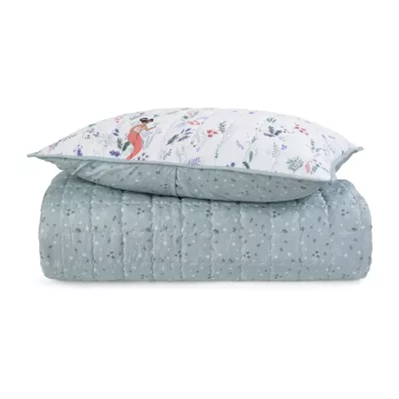Under the Stars Kids Mermaids Quilt Set