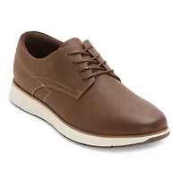 St. John's Bay Canton Mens Round Closed Toe Oxford Shoes