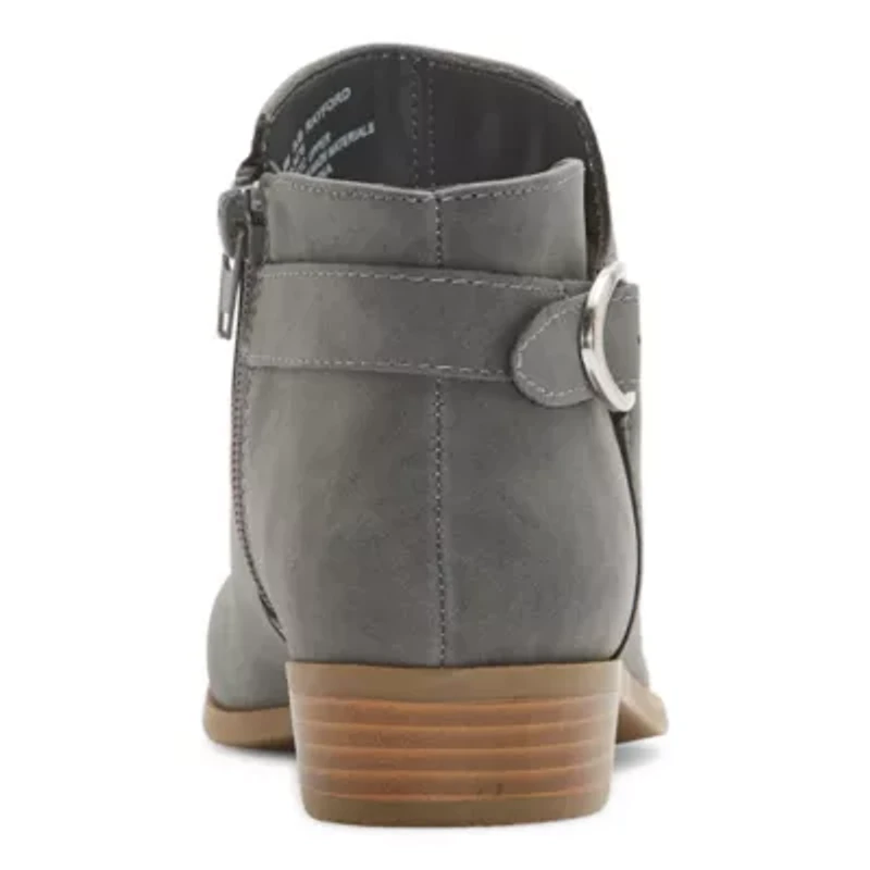 St. John's Bay Womens Rayford Stacked Heel Booties