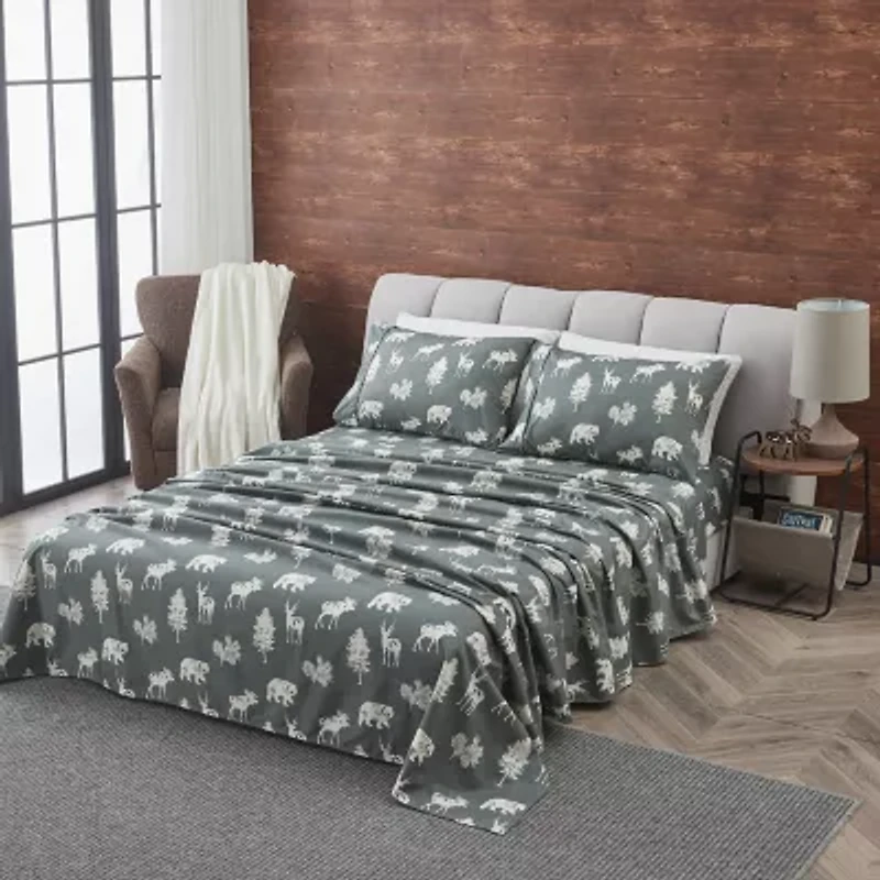 Linery Rustic Lodge Sheet Set