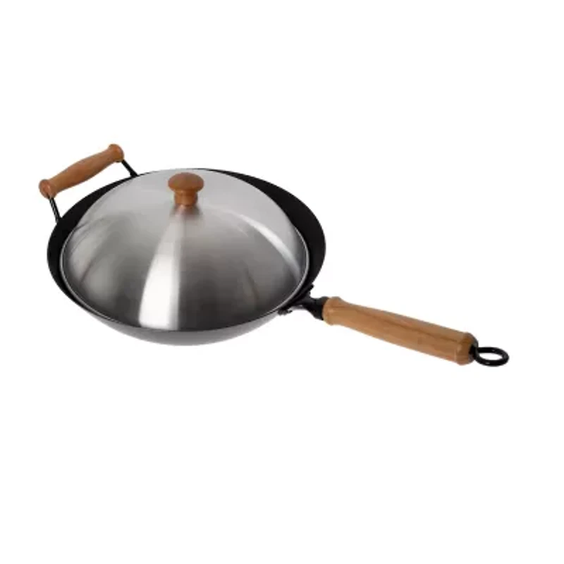 Joyce Chen Steel Non-Stick Wok Set