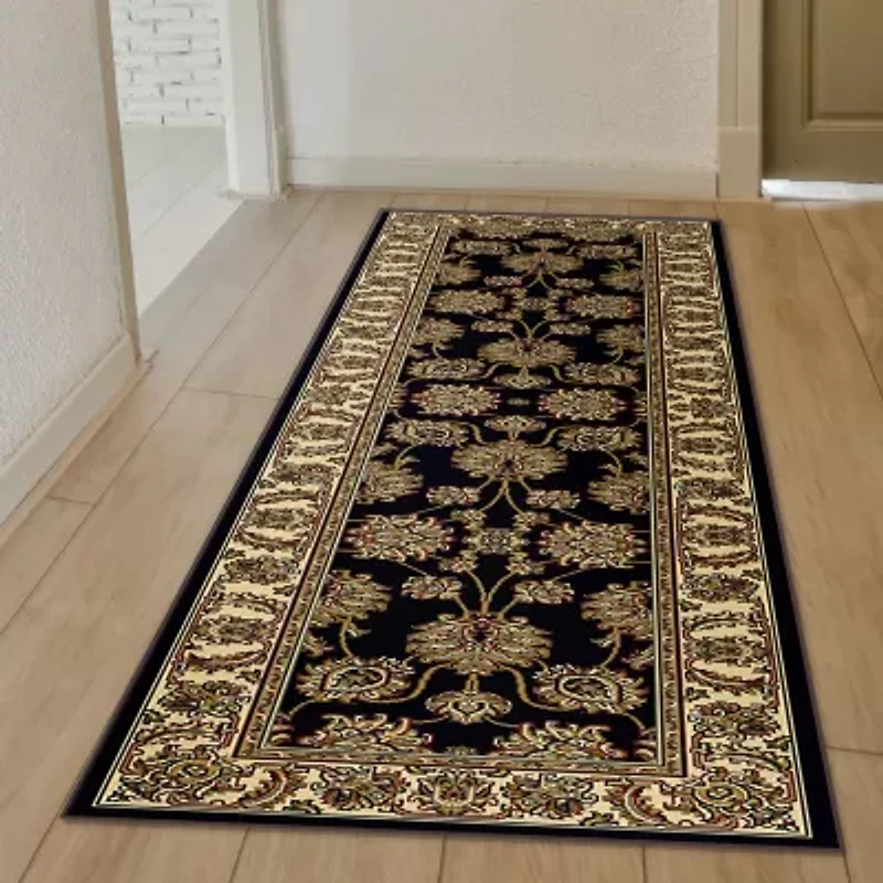 Radici Noble 26"X96" Prata Traditional Oriental Runner