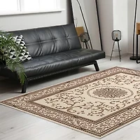 Radici Noble Medallion Rectangular Accent Rug