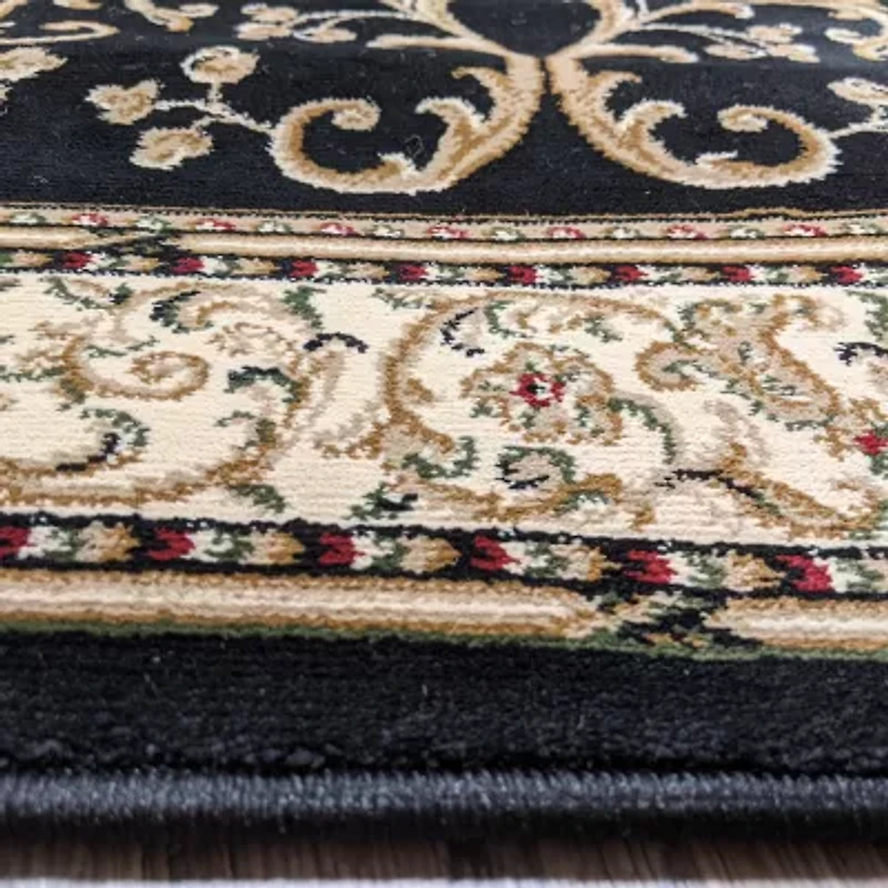 Noble Medallion Traditional Oriental Area Rug