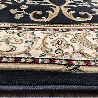 Noble Medallion Traditional Oriental Area Rug