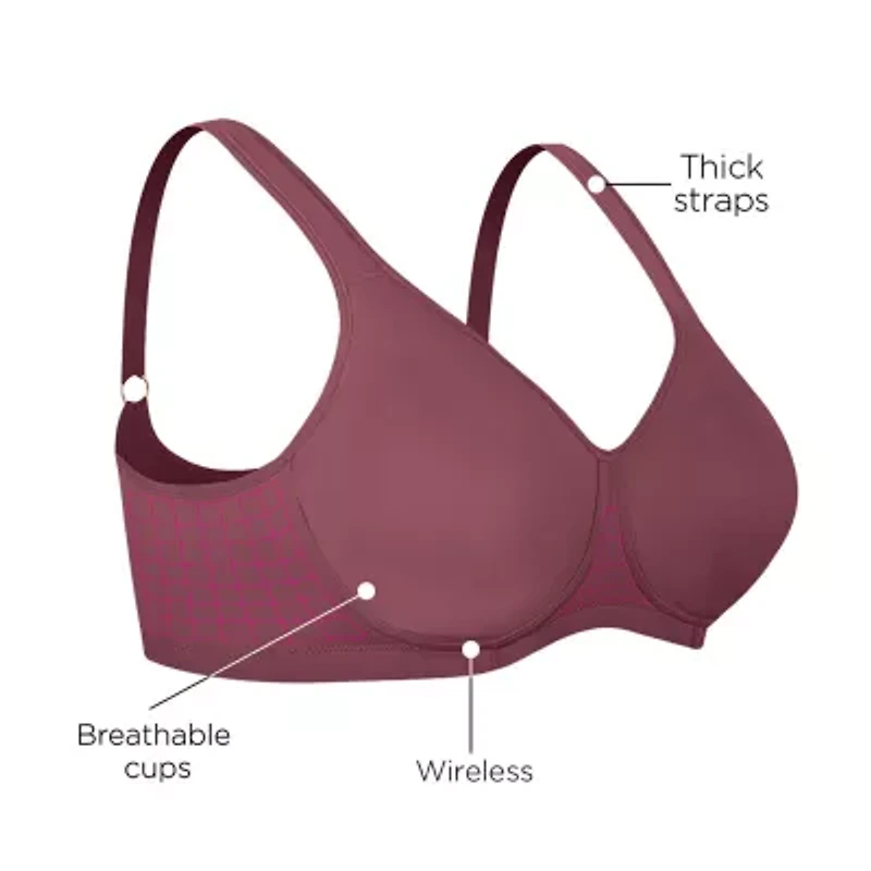 Ilusion Full Coverage Wireless Smoothing Bra- 7306