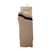 Thereabouts Little & Big Kid Boys 3 Pair Trouser Socks