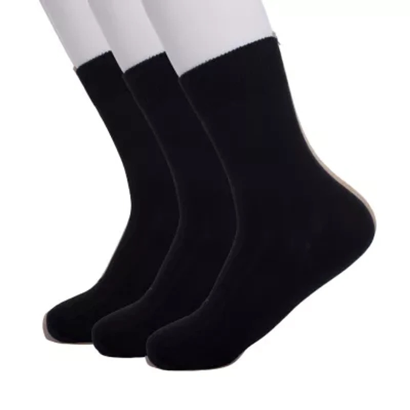 Thereabouts Little & Big Kid Boys 3 Pair Trouser Socks