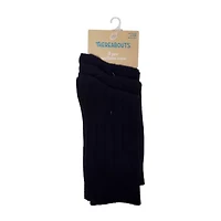 Thereabouts Little & Big Kid Boys 3 Pair Trouser Socks
