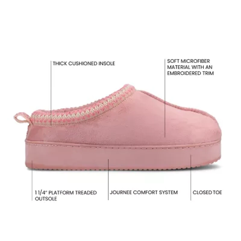 Journee Collection Connway Womens Round Closed Toe Slip-On Shoe