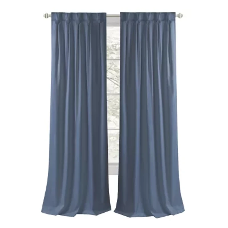 Achim Back Tab Blackout Single Curtain Panel