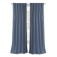 Achim Back Tab Blackout Single Curtain Panel