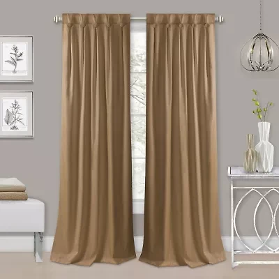 Achim Back Tab Blackout Single Curtain Panel