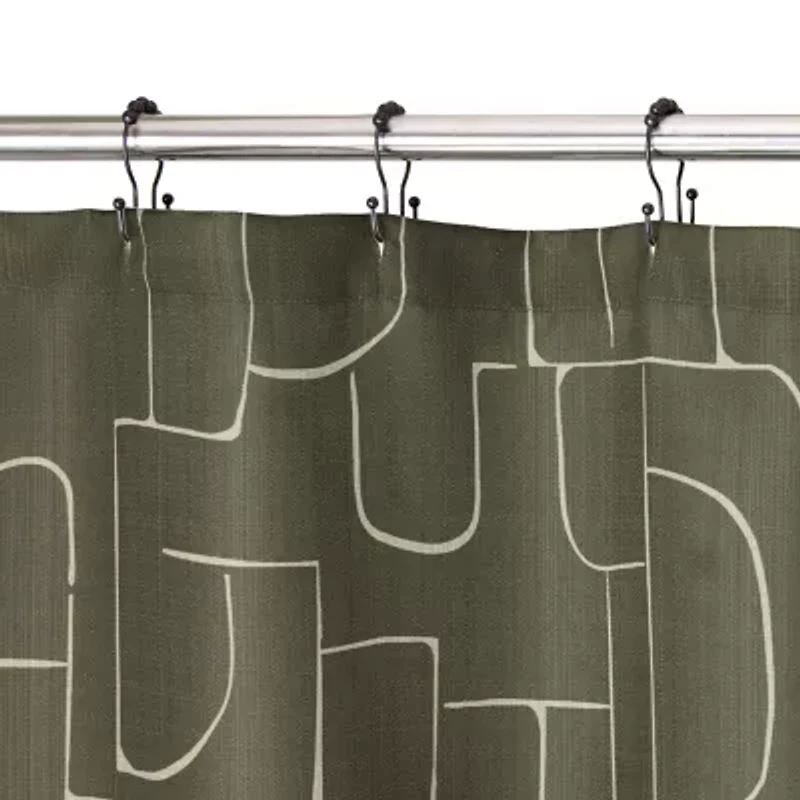 Indigo Road by Egypt Sherrod Aeson Shower Curtain