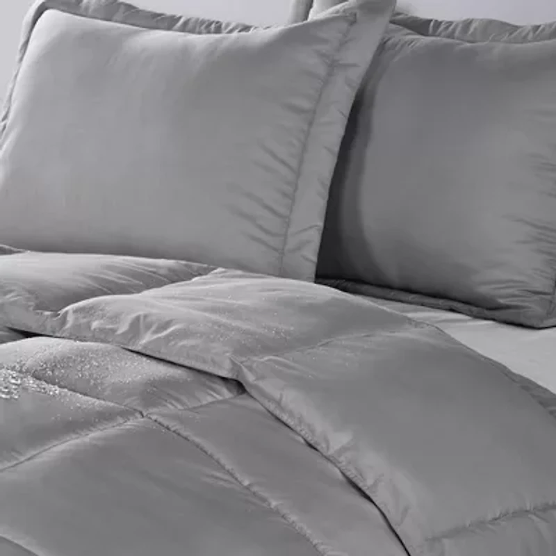 Lotus Home Water and Stain Resistant Comforter Mini Set