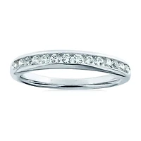 Womens 1 1/2 CT. T.W. Natural White Diamond 10K Gold Round Side Stone Halo Bridal Set
