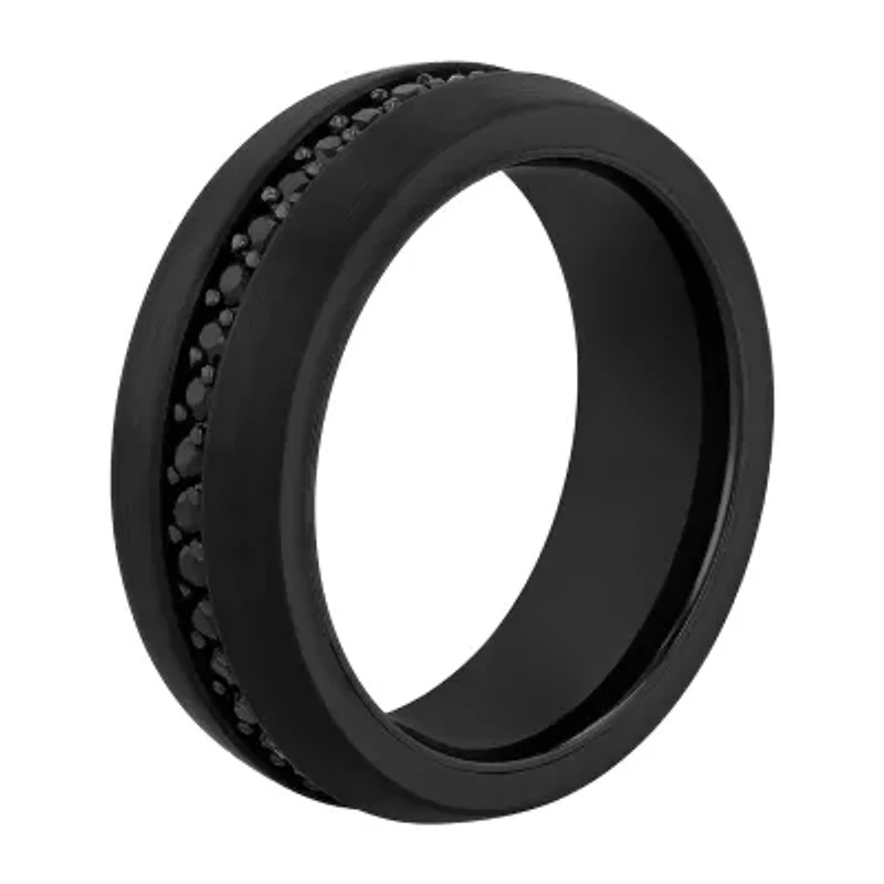 Modern Bride Gemstone 8MM Tungsten Wedding Band