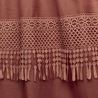 Nicole Miller Dunbar Rod Pocket Light-Filtering Set of 2 Curtain Panel