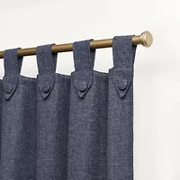 Nicole Miller Peterson Tab Top Light-Filtering Set of 2 Curtain Panel
